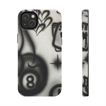 "hidden ace" airbrush iPhone case