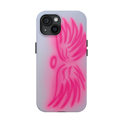 "angel wings" airbrush iPhone case