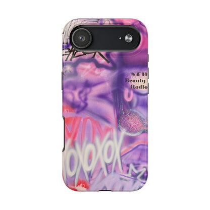 "mic check" airbrush iPhone case