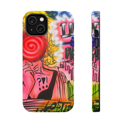 MagSafe „Lost in Paradise“ Airbrush-iPhone-Hülle