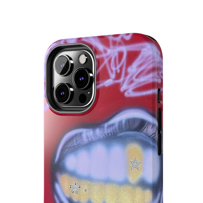 "tooth drip" airbrush iPhone case