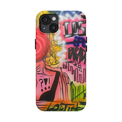 "lost in paradise" airbrush iPhone case