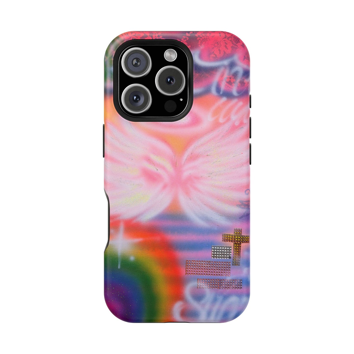 MagSafe "summer bliss" airbrush iPhone case