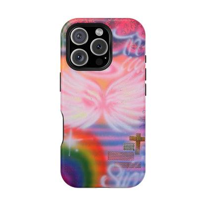 MagSafe "summer bliss" airbrush iPhone case