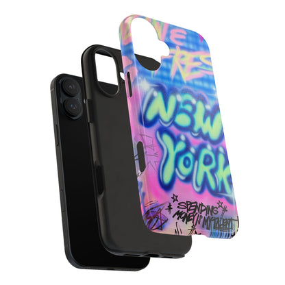 "spending money is my talent" airbrush iPhone case