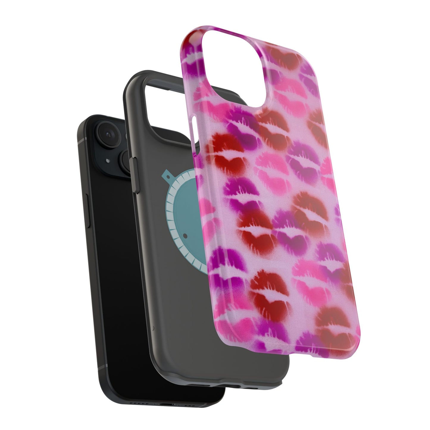 MagSafe „Mwah!“ Airbrush iPhone Case