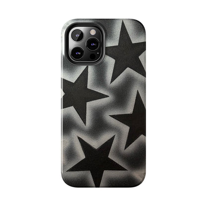 "chrome stars" airbrush iPhone case