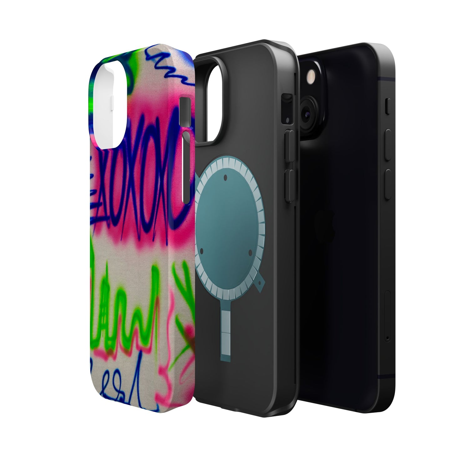 MagSafe "city secrets" Airbrush iPhone-Hülle