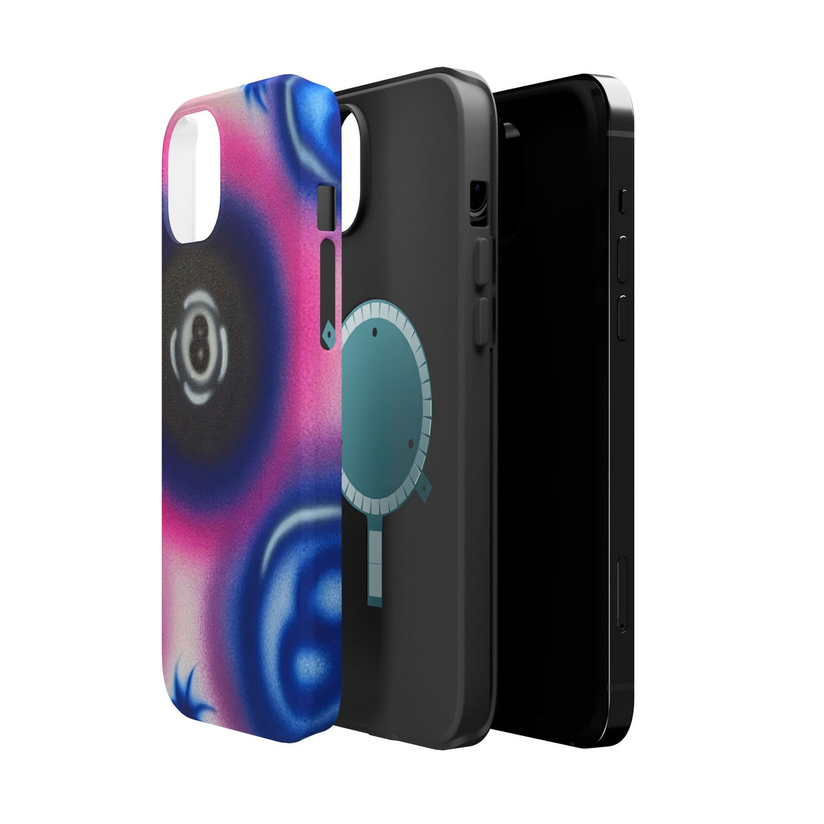 MagSafe „Magic 8-Ball“ Airbrush iPhone-Hülle