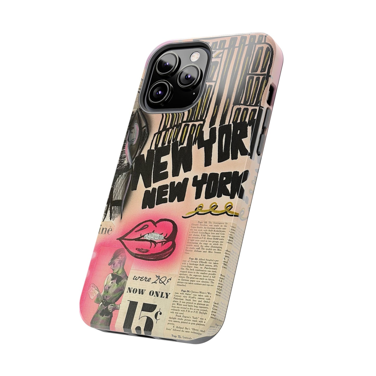 "new york, new york!" airbrush iPhone case
