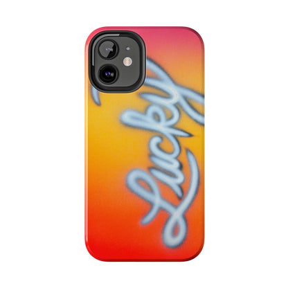 "lucky" airbrush iPhone case