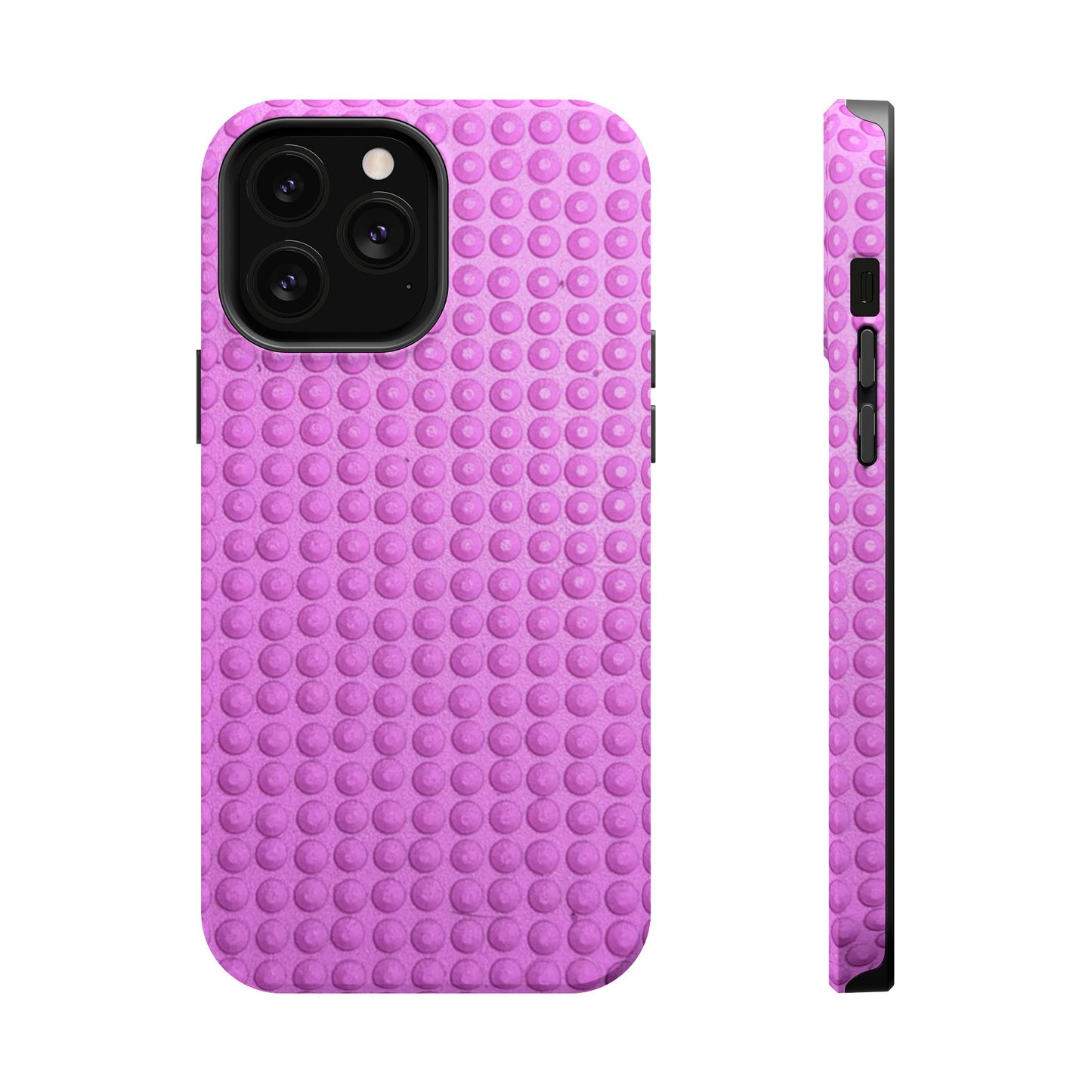 MagSafe "pink studs" airbrush iPhone case