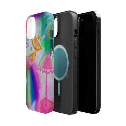 MagSafe "on the beach" airbrush iPhone case
