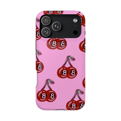 MagSafe "cami cherry pink" Airbrush iPhone Hülle