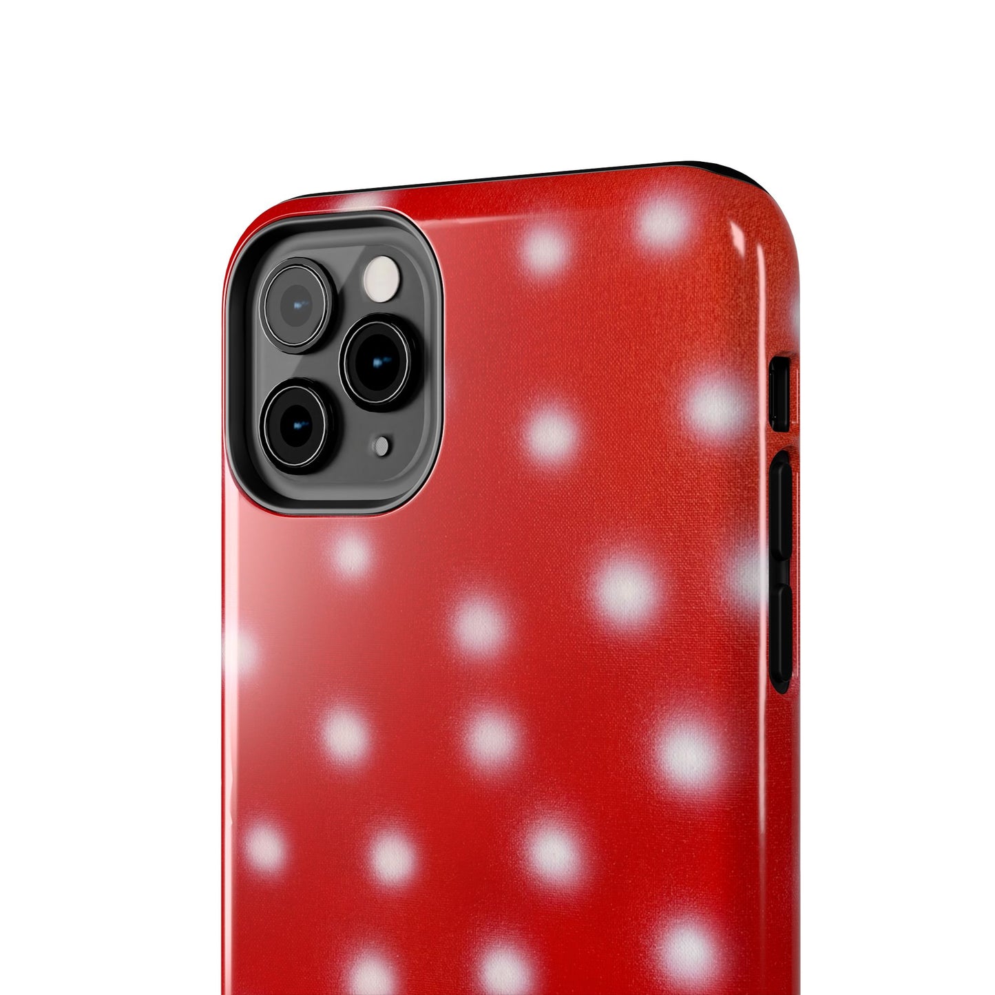 "cherry crush polka dot" airbrush iPhone case