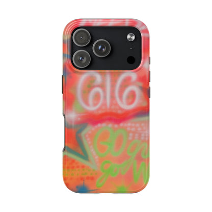 @msualphaphi airbrush iPhone case