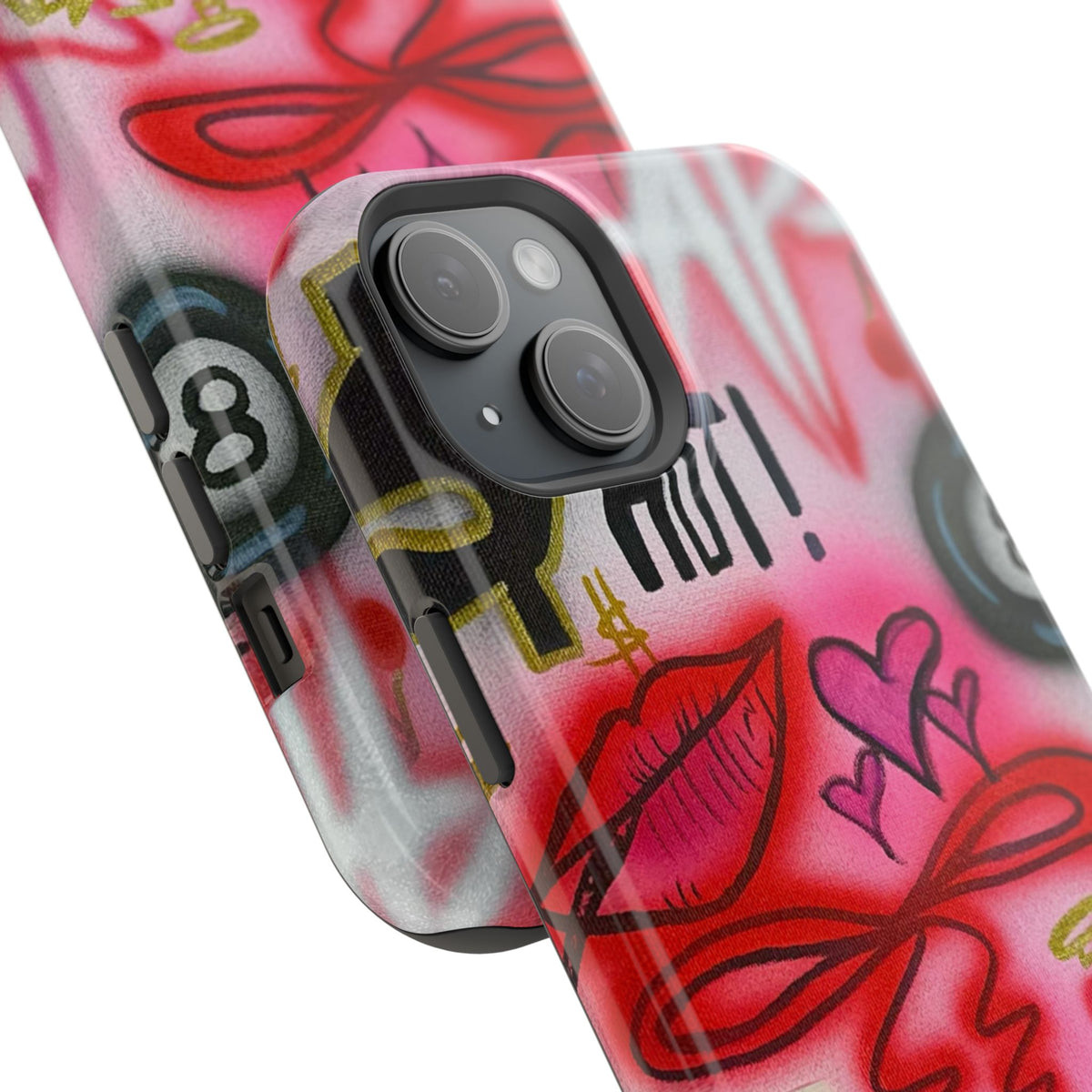 MagSafe "IT girl" airbrush iPhone case