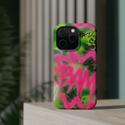 MagSafe "BAM! pt. 2" airbrush iPhone case