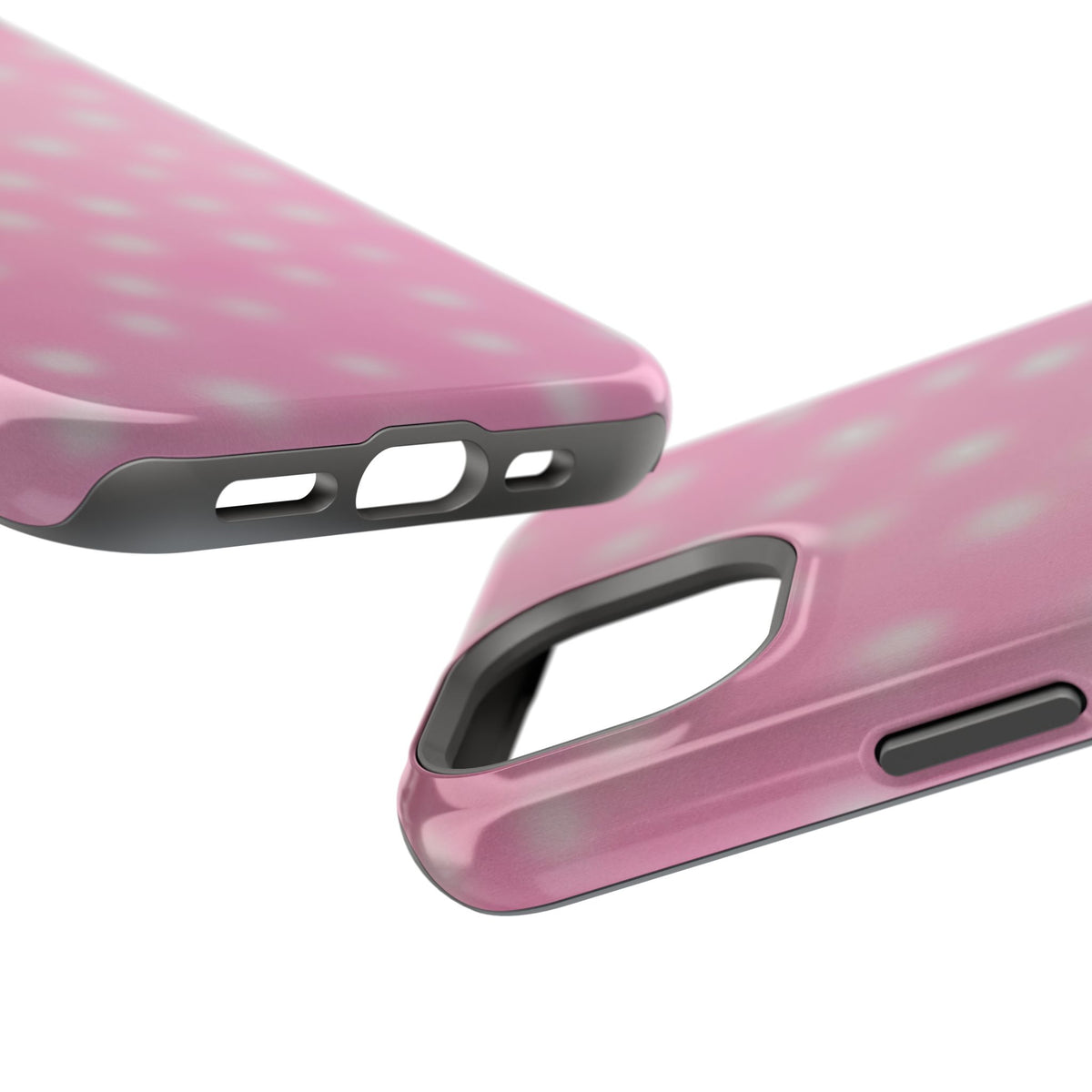 MagSafe "Erdbeerstrudel-Polkadots" Airbrush iPhone Hülle