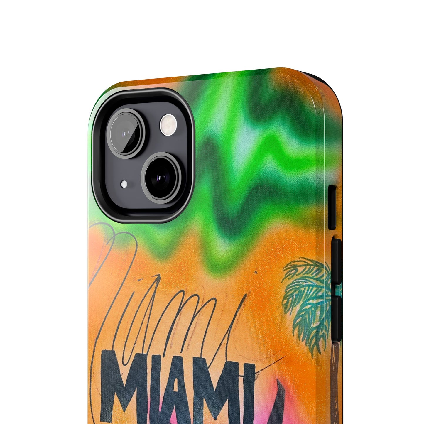 "miami, fl" airbrush iPhone case