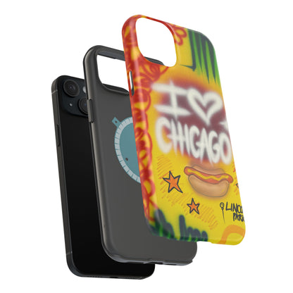 MagSafe "chicago" airbrush iPhone case