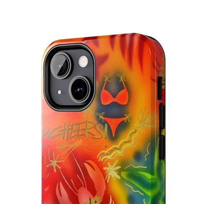 "tipsy lobster" airbrush iPhone case