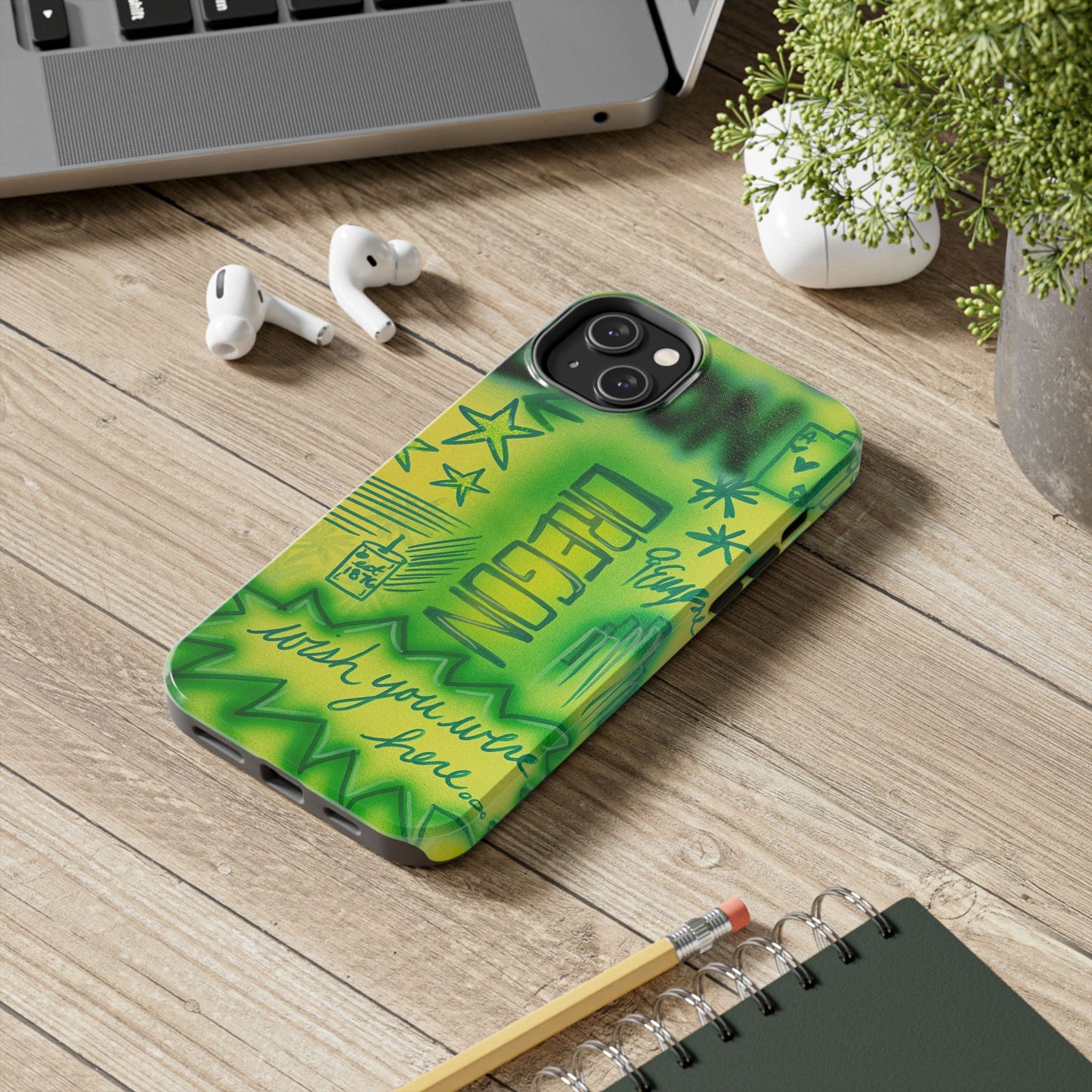 "oregon" airbrush iPhone case