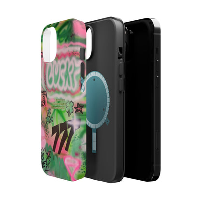 MagSafe "so lucky" airbrush iPhone case