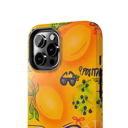 "citrus coastline" airbrush iPhone case