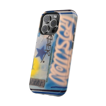 MagSafe "fashion forever" airbrush iPhone case