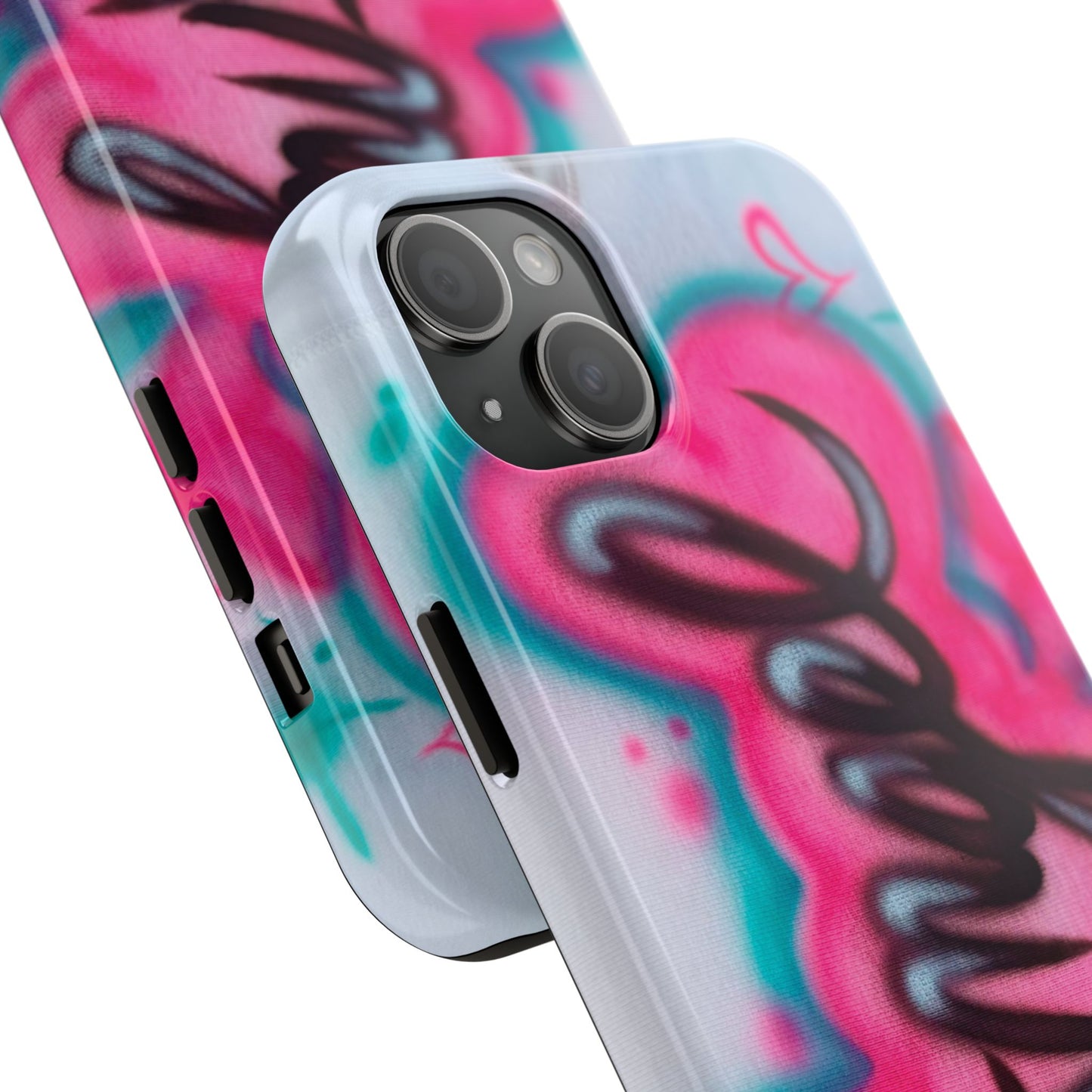 "angel" airbrush iPhone case