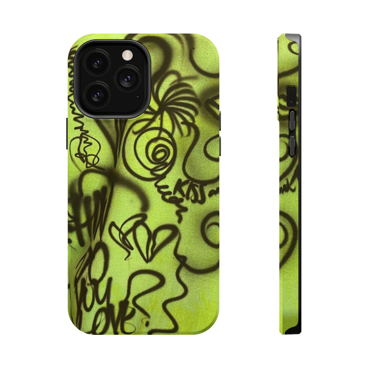 MagSafe "graphic discretion" airbrush iPhone case