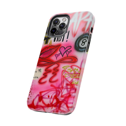 "IT girl" airbrush iPhone case