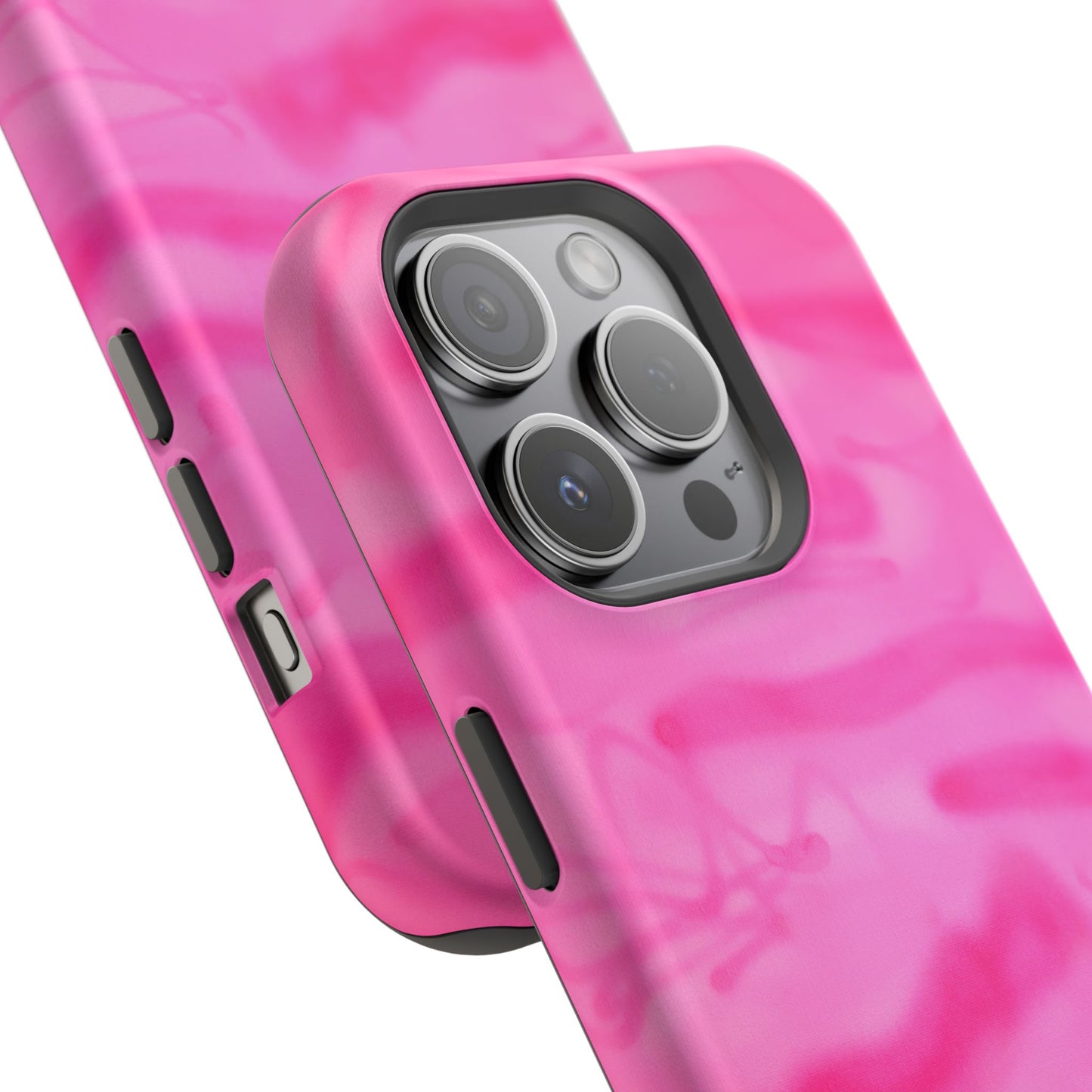 MagSafe "pink camo" airbrush iPhone case