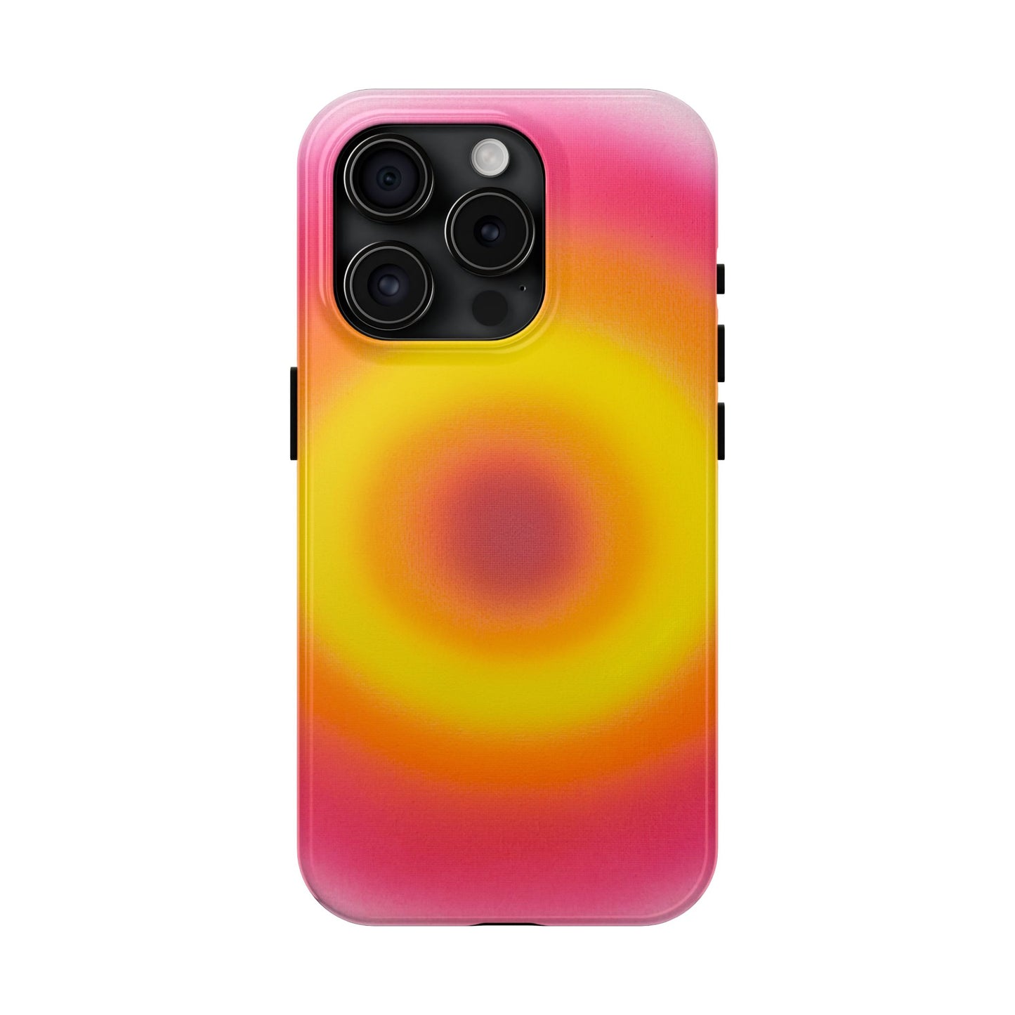"pink lemonade aura" airbrush iPhone case