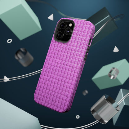 MagSafe "pink studs" airbrush iPhone case