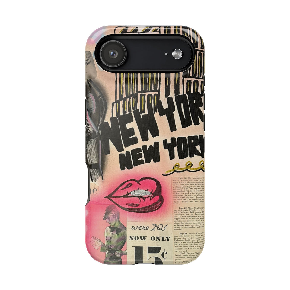 MagSafe „New York, New York“ Airbrush iPhone Hülle