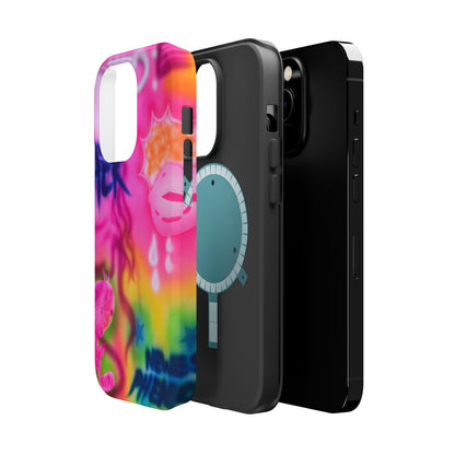 MagSafe "wanted" airbrush iPhone case
