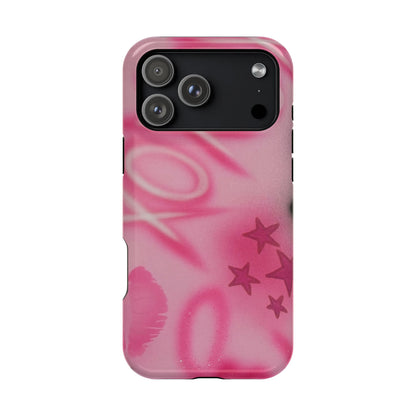 MagSafe "perfectly pink" airbrush iPhone case
