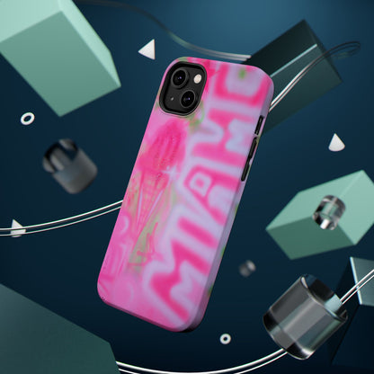 MagSafe "sunset sorbet" airbrush iPhone case