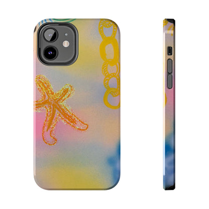 "sweet starfish" airbrush iPhone case