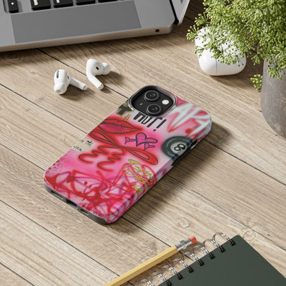 "IT girl" airbrush iPhone case