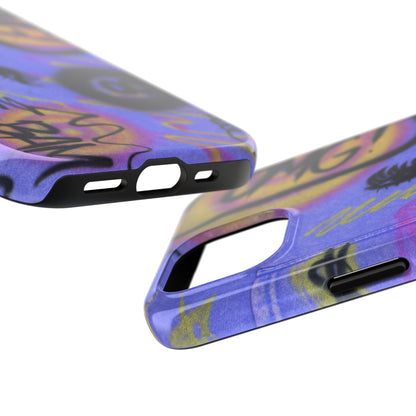 "eye$ on lies" airbrush iPhone case