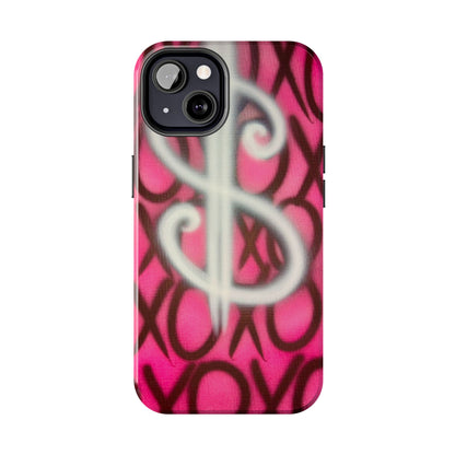 "money dream$" airbrush iPhone case
