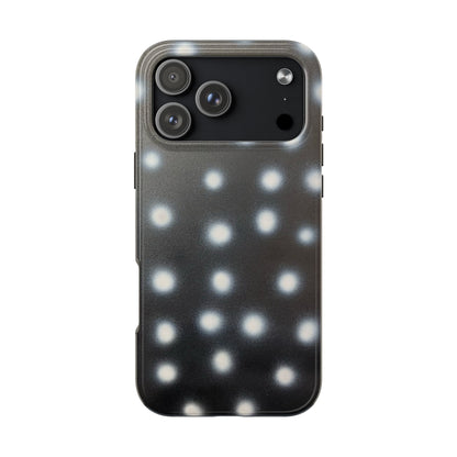 "coconut noir polka dot" airbrush iPhone case