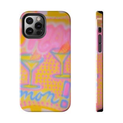 "Lemontini" Airbrush iPhone-Hülle