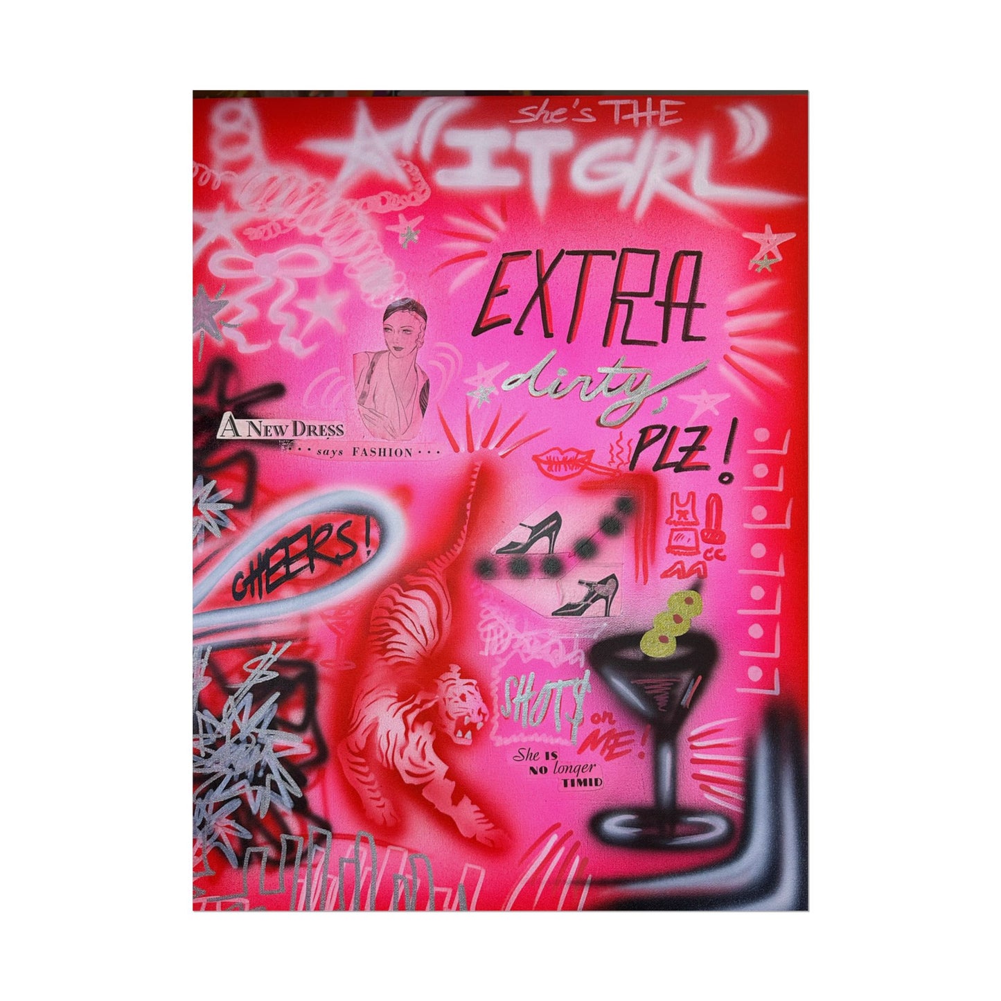 "extra dirty, plz!" airbrush rolled print