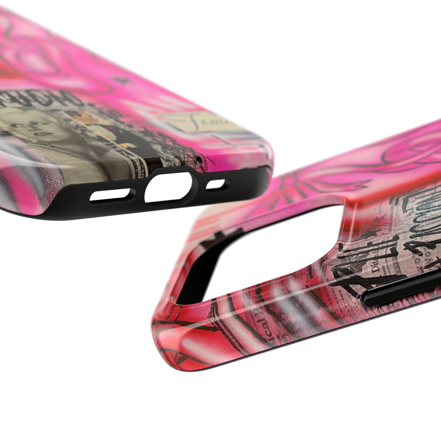 "plié passion” airbrush iPhone case