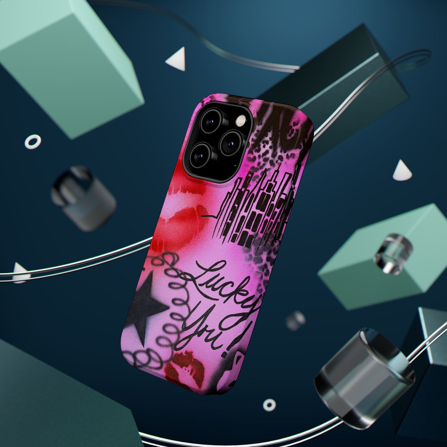 MagSafe "ulterior motive" airbrush iPhone case