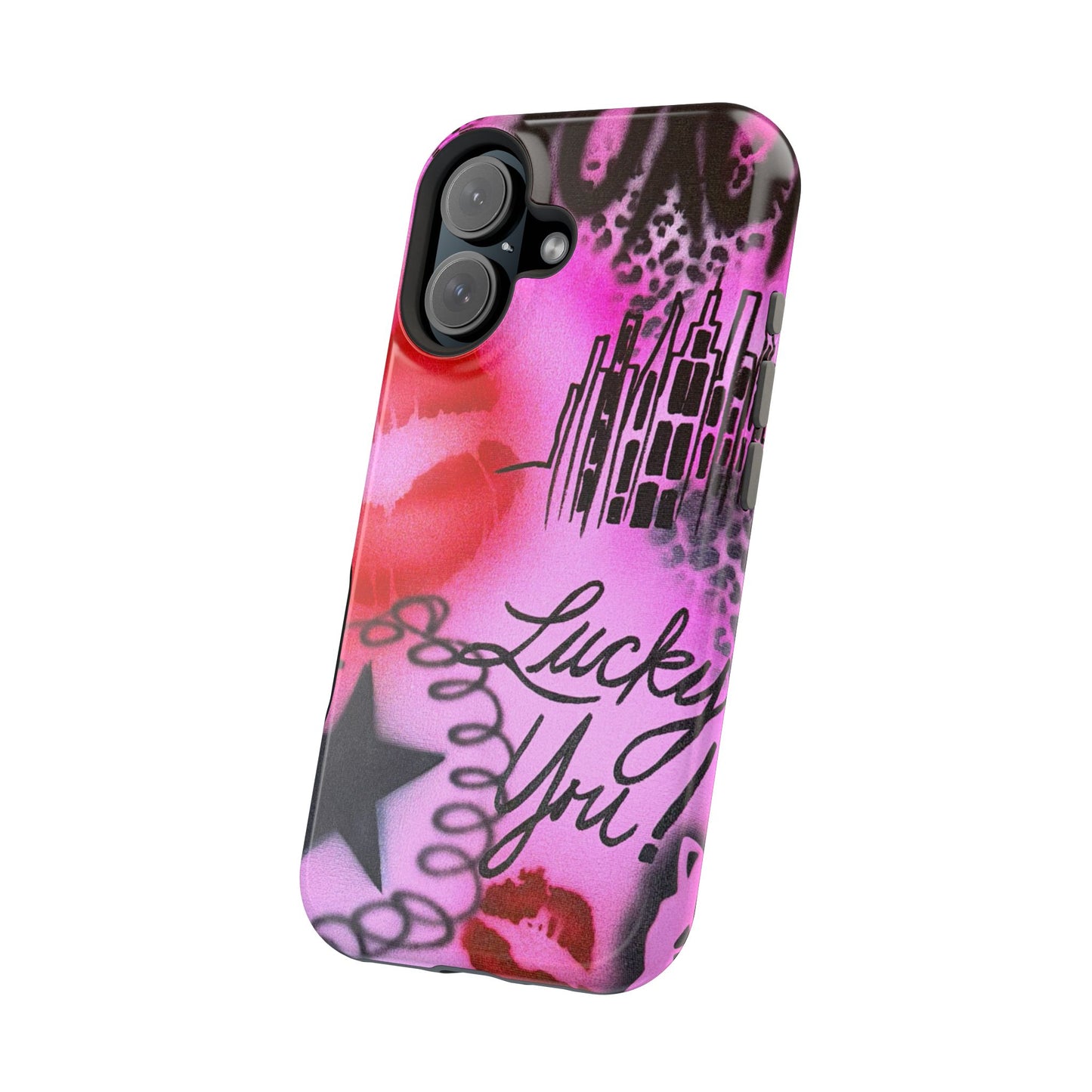 MagSafe "ulterior motive" airbrush iPhone case